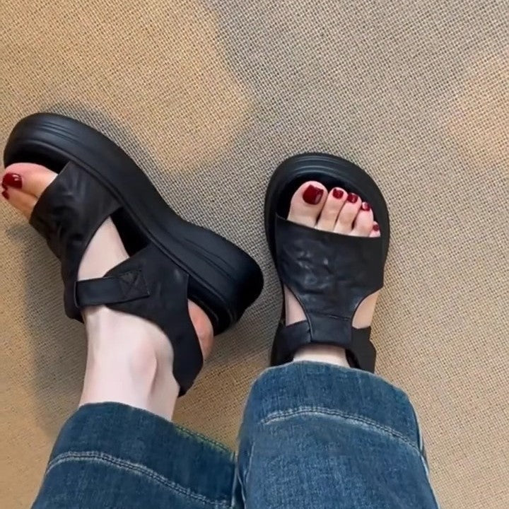 Damen bequeme und stylische Sandalen R&B