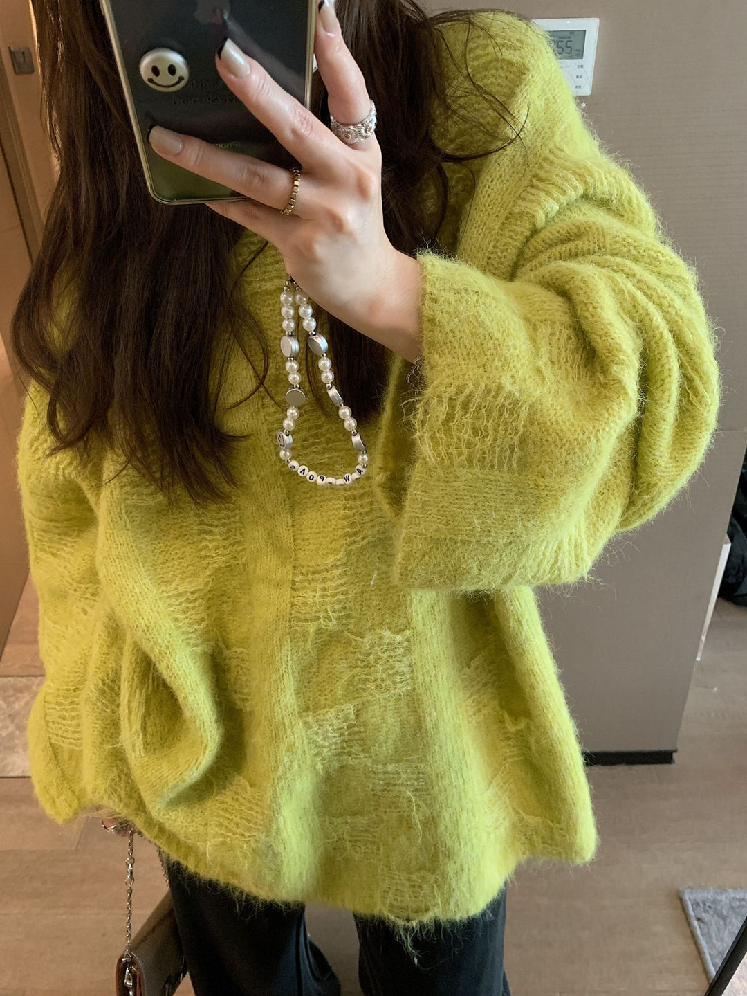 Damen Oversized Strickpullover im lässigen Pullover-Stil R&B