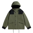 Herren technische Outdoor-Jacke mit wetterfester Kapuze und feuchtigkeitsregulierendem Material R&B
