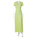 Damen Maxikleid mit floralem Muster R&B