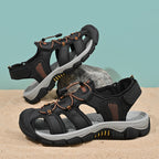 Damen Sportliche Outdoor-Sandalen mit schnellschnürbarem System und stabiler Sohle R&B