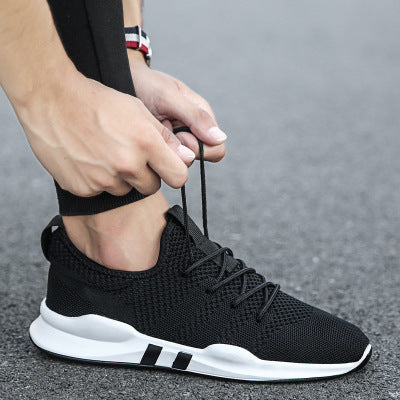 Damen Sportliche Leichtgewicht Sneakers mit atmungsaktiver Strickoberfläche R&B