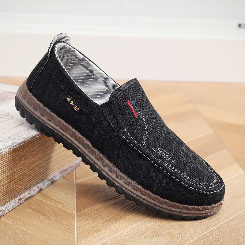 Damen bequeme Mokassins mit elastischem Einstieg und modischem Design