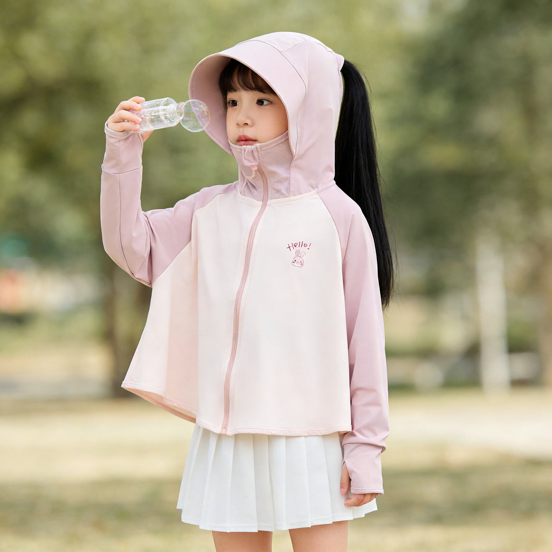 Kinder UV-Schutz Kapuzenjacke R&B