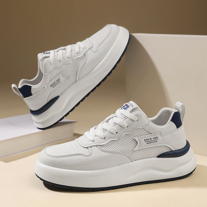 Damen Hochwertige Chunky Sneakers mit atmungsaktivem Mesh-Heel und dämpfender Sohle R&B