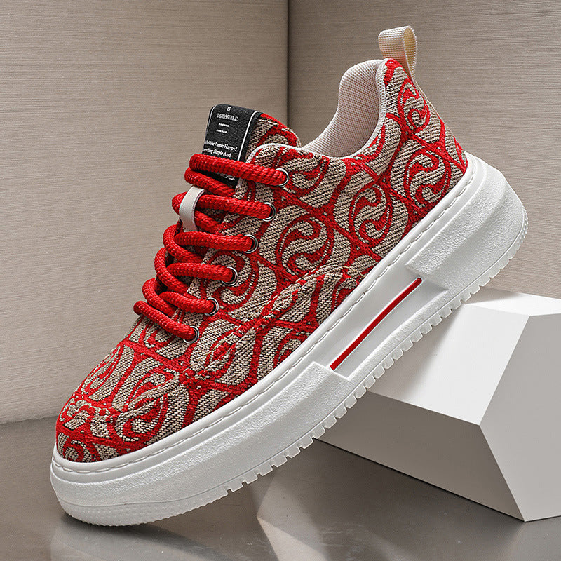 Damen Modische Sneaker mit einzigartigem Muster und dämpfender Sohle R&B