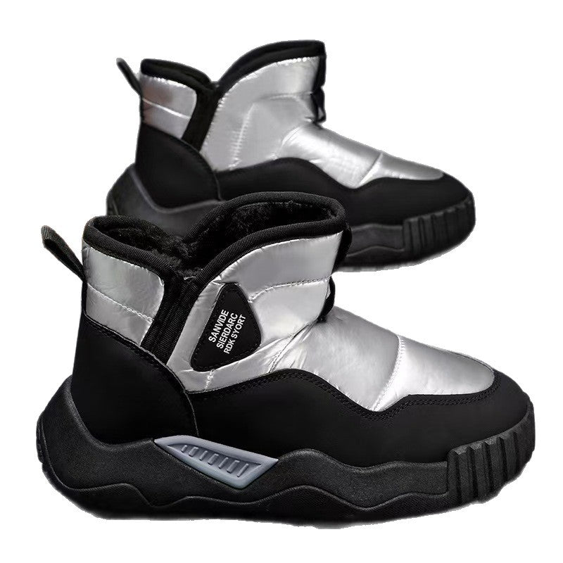 Damen Winterliche Sneakers mit warmem Innenfutter und wasserdichter Außenschicht R&B