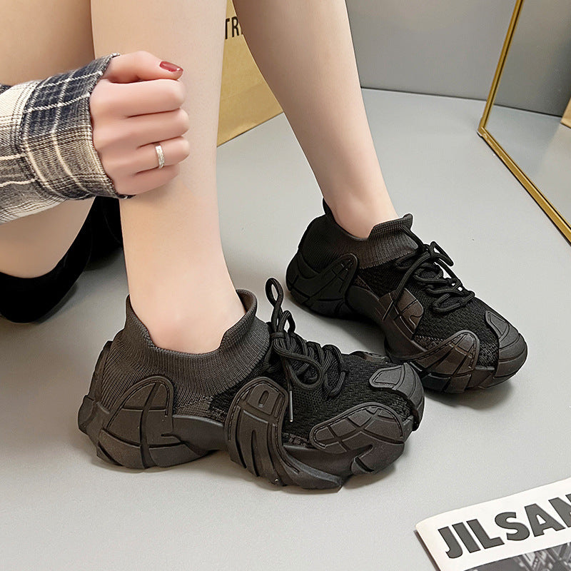 Damen Sportliche Freizeitschuhe mit atmungsaktiver Struktur und rutschfester Sohle R&B