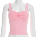 Damen modisches Bustier-Oberteil mit dekorativen Knopfdetails R&B