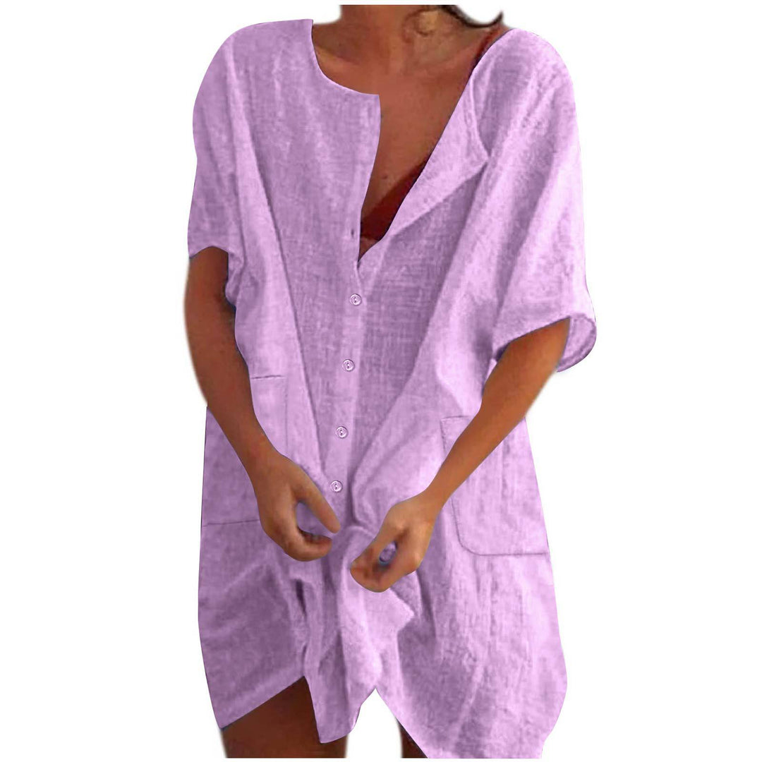Damen lässiges Strandkleid R&B