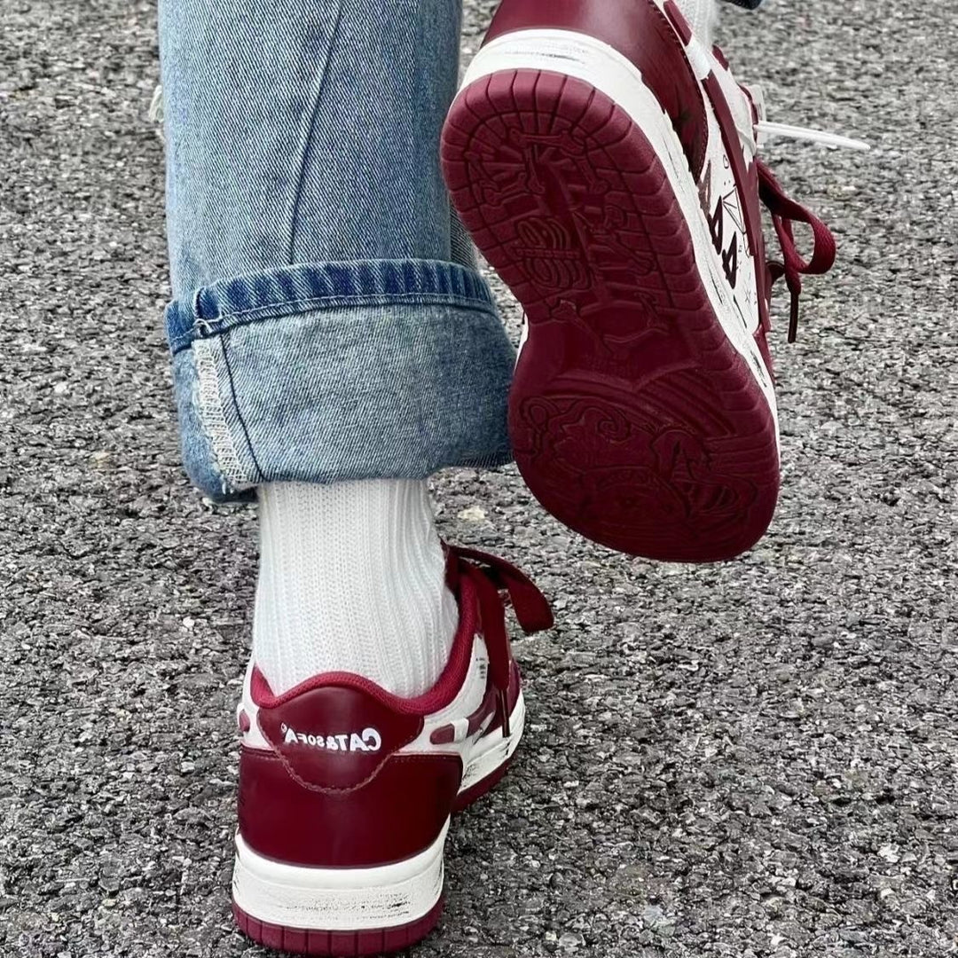Damen Sportliche Sneakers mit auffälligem Design und komfortabler Dämpfung R&B
