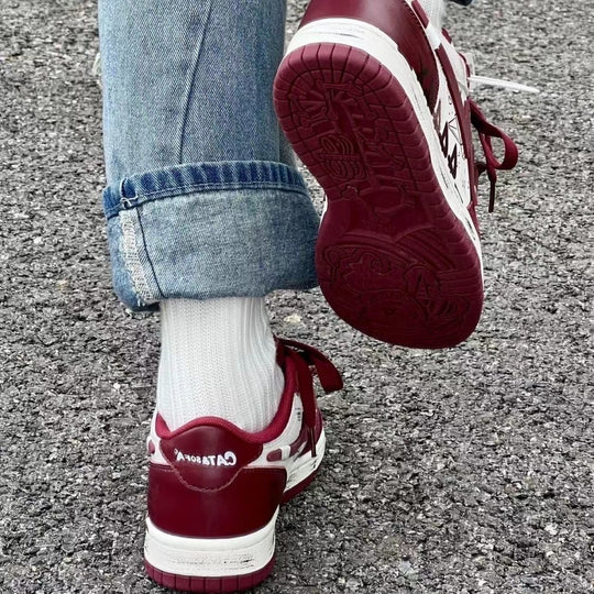 Damen Sportliche Sneakers mit auffälligem Design und komfortabler Dämpfung R&B