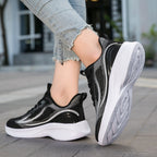 Damen Sportliche Laufschuhe mit atmungsaktiver Mesh-Oberfläche und dämpfender Sohle