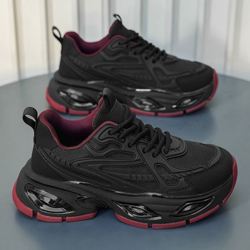 Damen Sportliche Chunky Sneakers mit atmungsaktivem Obermaterial und dämpfendem Sohlenprofil