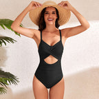 Damen Einteiler-Badeanzug mit innovativem Schnitt und cut-out Detail R&B