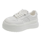 Damen hochbordige Sneaker mit elegantem Design und gepolsterter Sohle R&B