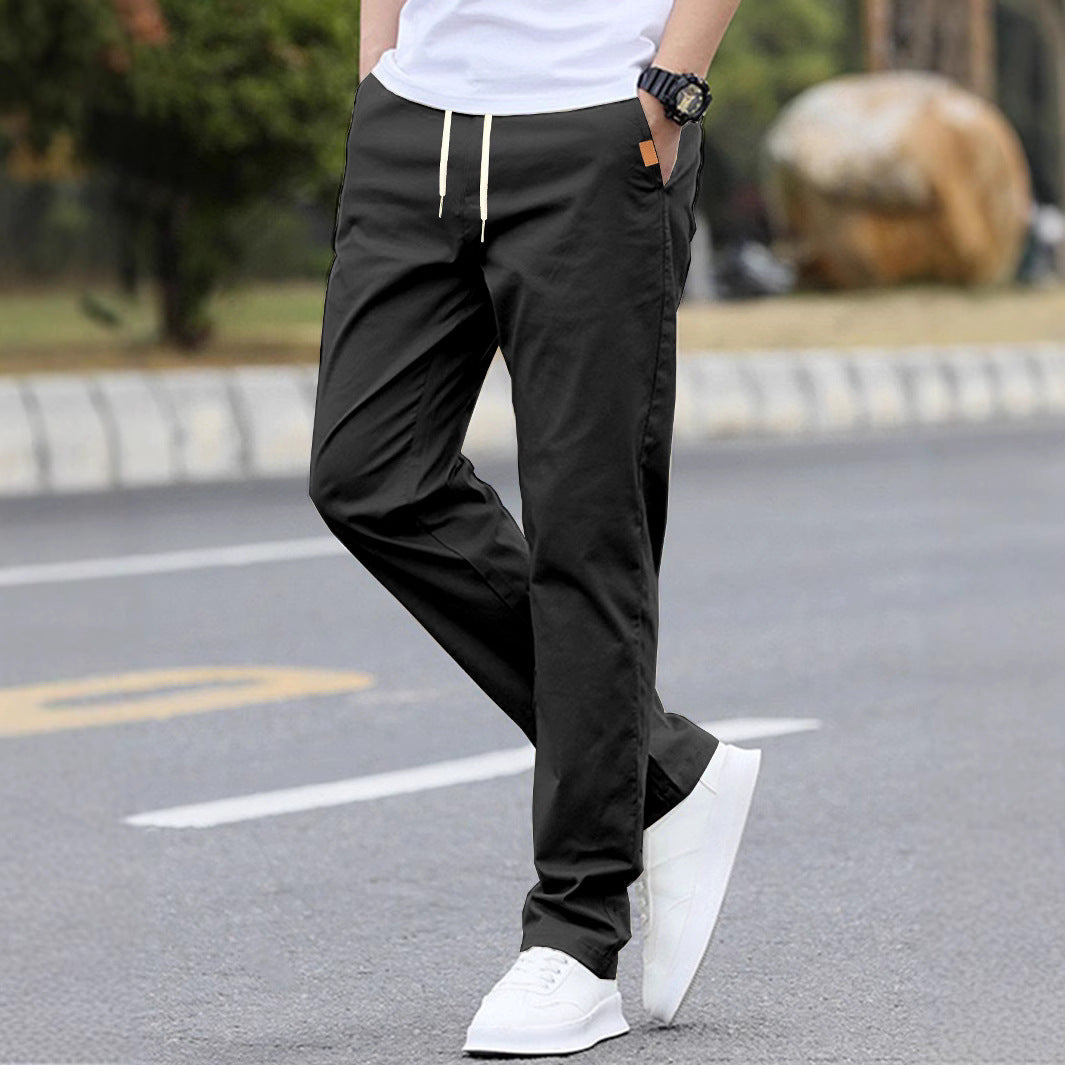 Herren Freizeit-Hose mit atmungsaktivem Material und elastischem Bund R&B