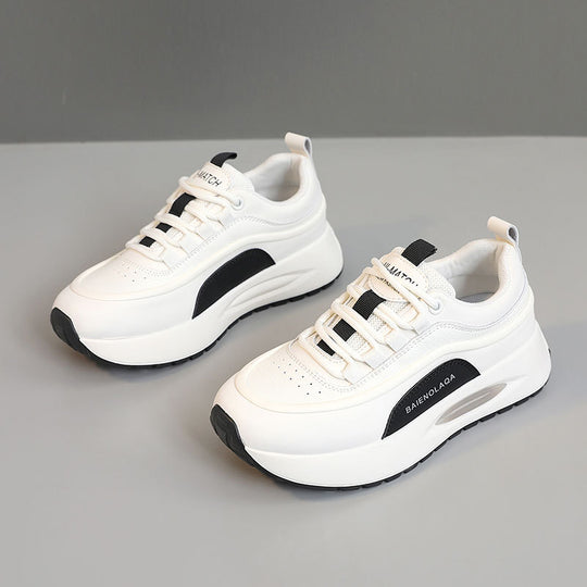 Damen Modische Plattform-Sneaker mit optimaler Dämpfung und atmungsaktiver Obermaterialstruktur R&B