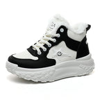 Damen High-Top Sneakers mit kuscheligem Warmfutter und rutschfester Sohle R&B