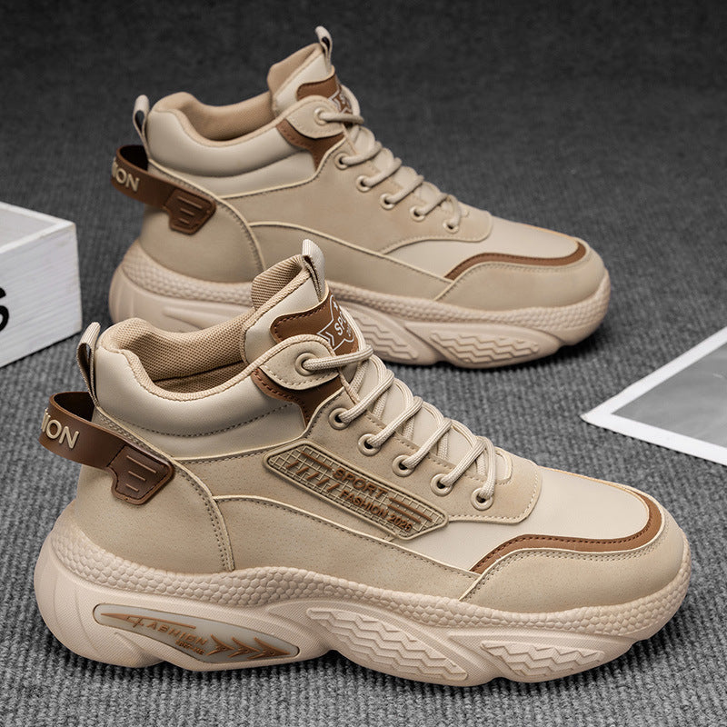 Damen Sportliche hochgeschnittene Sneakers mit verstärkter Dämpfung