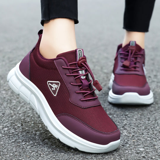 Damen Sportliche hochdämpfende Sneakers mit atmungsaktivem Obermaterial R&B