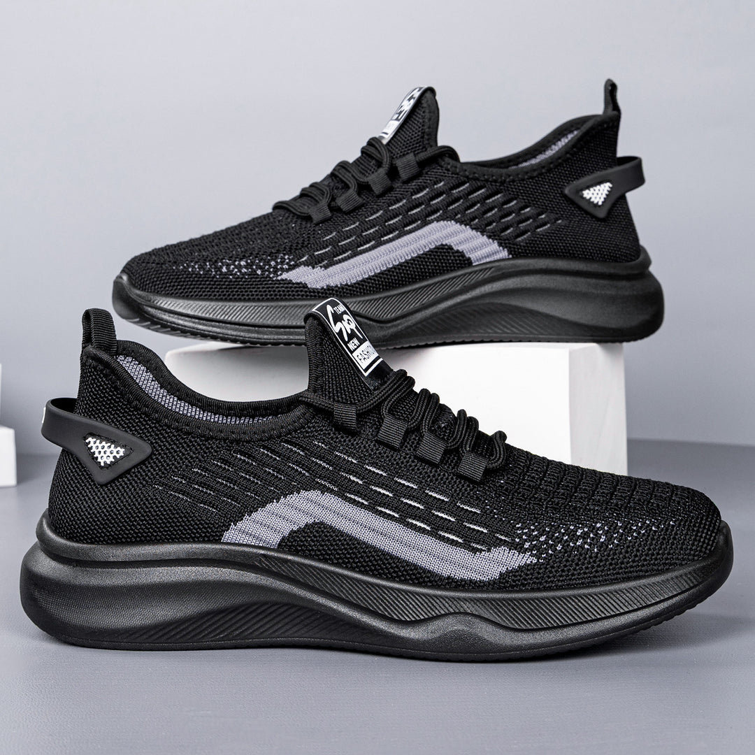 Damen Atmungsaktive Strick-Sneaker mit flexiblem Sohlen-Design R&B