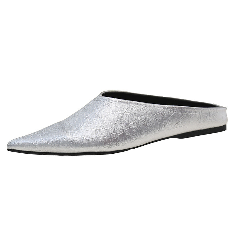 Damen Elegante Mules aus hochwertigem Kunstleder R&B
