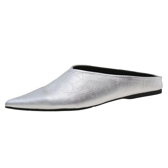 Damen Elegante Mules aus hochwertigem Kunstleder R&B