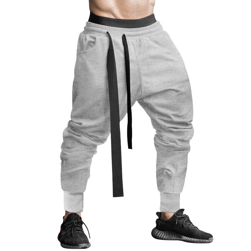 Herren Modische Freizeithose mit elastischem Bund und stylischem Kordelzug R&B