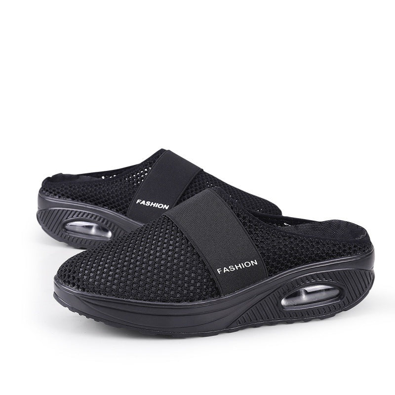 Damen Atmungsaktive Clogs mit dämpfender Sohle und flexibler Passform R&B