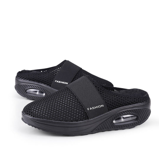 Damen Atmungsaktive Clogs mit dämpfender Sohle und flexibler Passform R&B