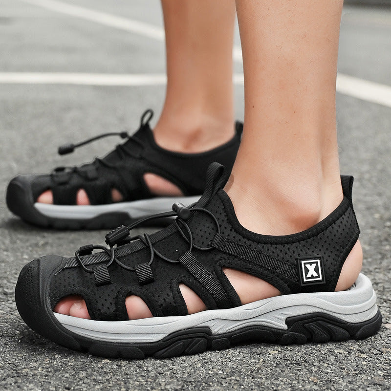 Damen Sportliche Outdoor-Sandalen mit rutschfester Sohle und atmungsaktivem Obermaterial R&B