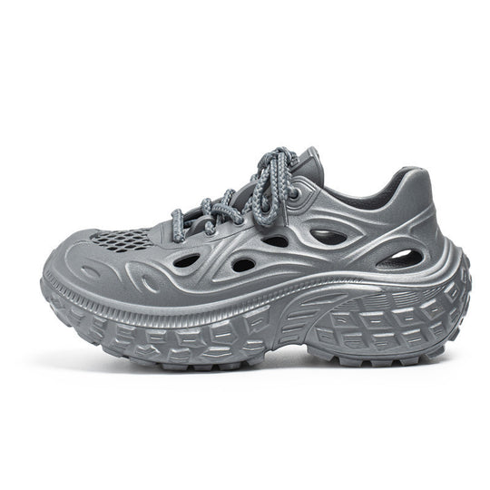 Damen Sportliche Lauf-Sneaker mit rutschfester Sohle und atmungsaktiven Einsätzen R&B