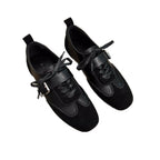 Damen modische Schnürschuhe mit dekorativem Element und hochwertiger Verarbeitung R&B