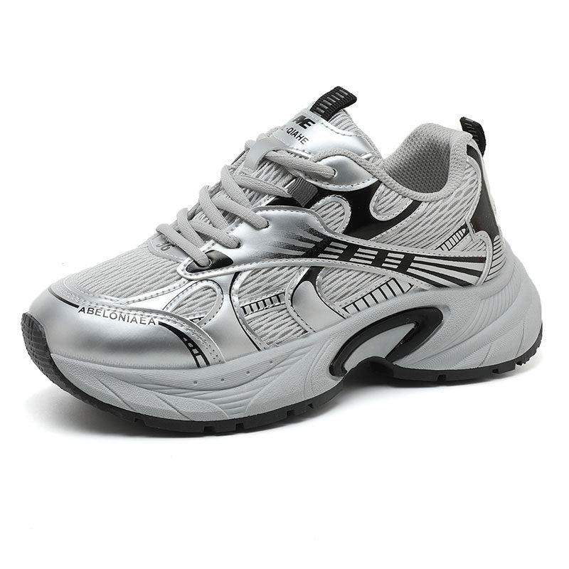 Damen Sportliche Sneakers mit luftdurchlässiger Mesh-Struktur und ergonomischer Dämpfung R&B