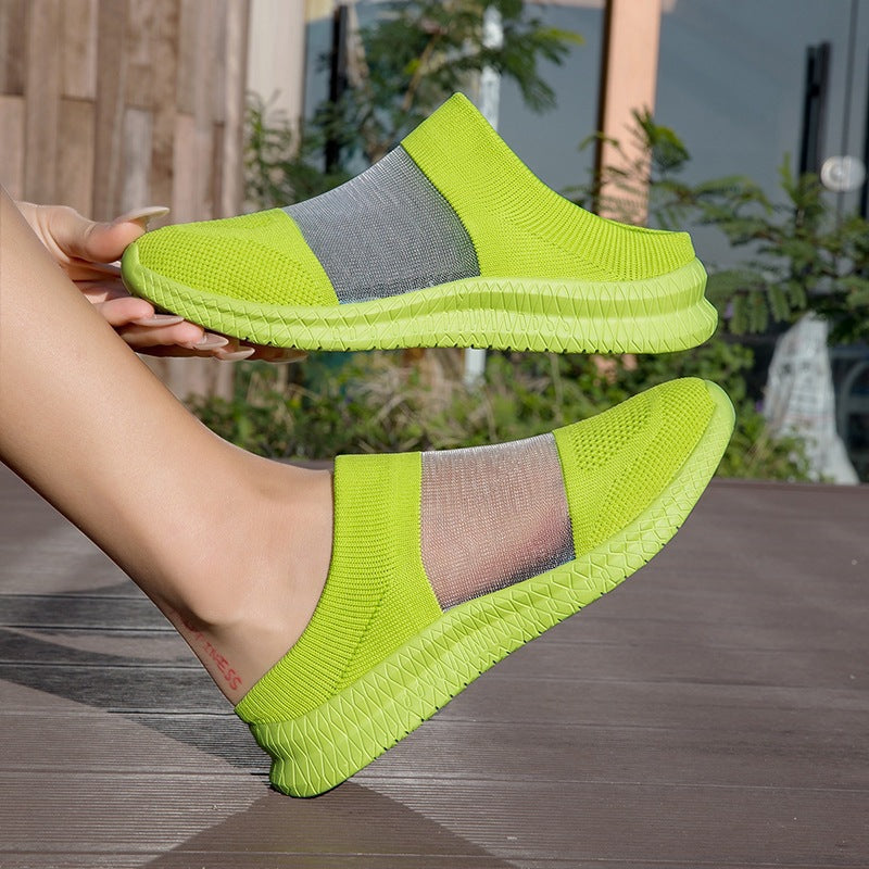 Damen Atmungsaktive Slip-On Badeschuhe