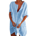 Damen lässiges Strandkleid R&B