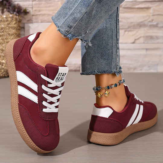 Damen Urbanes Lifestyle-Sneaker mit sportlichem Obermaterial und rutschfester Sohle R&B