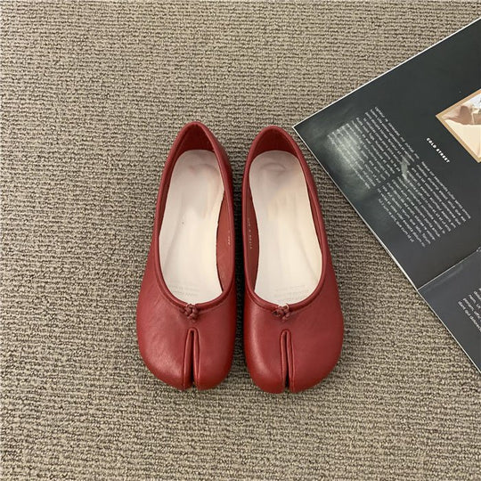 Damen Elegante Ballerinas mit dekorativem Besatz und weichem Fußbett R&B