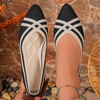 Damen Elegante und luftige Ballerinas mit atmungsaktivem Netzmaterial R&B