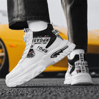 Damen Modische High-Top Sneakers mit stabiler Sohle und innovativem Schnellschnürsystem R&B