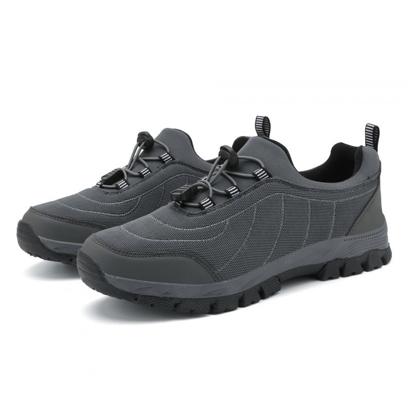 Damen Sportliche Outdoor-Sneaker mit elastischem Schnellschnürsystem