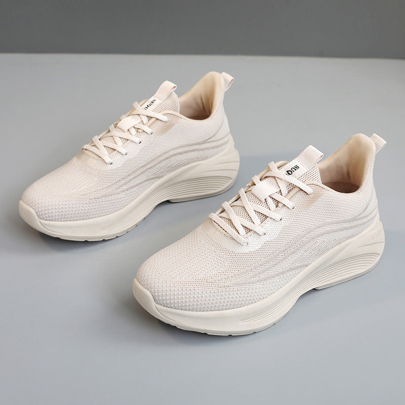 Damen Sportliche Sneaker mit atmungsaktivem Obermaterial und dämpfender Sohle R&B