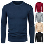 Herren Rundhalspullover aus weichem Material