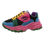 Damen Sportliche Sneakers mit modischem Farbdesign und komfortabler Dämpfung R&B
