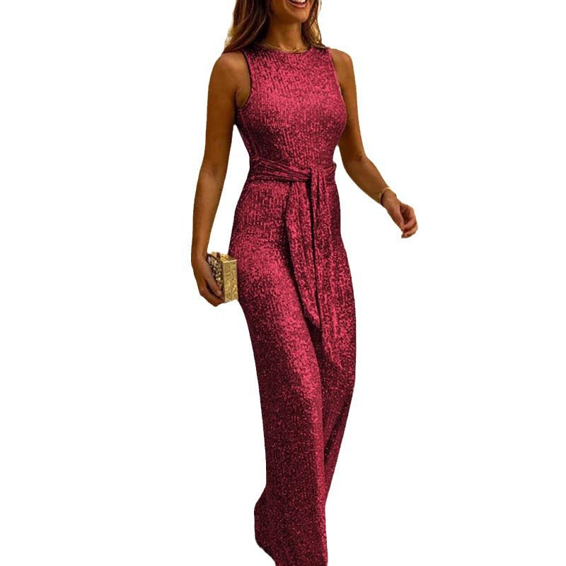 Damen Glamouröses Abendkleid mit schimmernden Pailletten und tailliertem Schnitt R&B