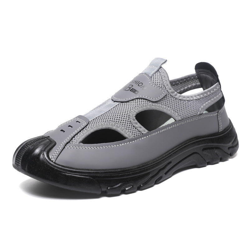 Damen Freizeitliche Mesh-Sandalen mit rutschfester Sohle R&B
