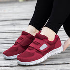 Damen Sportliche Sneakers mit praktischem Klettverschluss und atmungsaktivem Obermaterial R&B