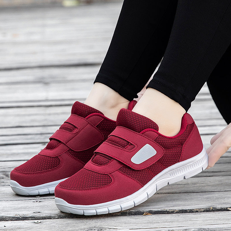 Damen Sportliche Sneakers mit praktischem Klettverschluss und atmungsaktivem Obermaterial R&B