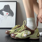 Damen sportliche Freizeitsneaker mit atmungsaktivem Mesh-Obermaterial und innovativer Dämpfungstechnologie R&B